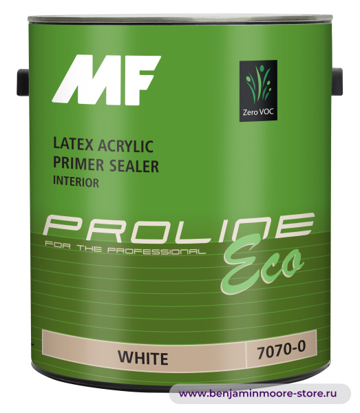 Грунтовка MF Paints Proline Eco Primer 7070 / МФ Пэйнтс Пролайн Эко Праймер 7070 грунт-герметик с нулевым содержанием ЛОС для внутренних работ — фото | www.benjaminmoore-store.ru