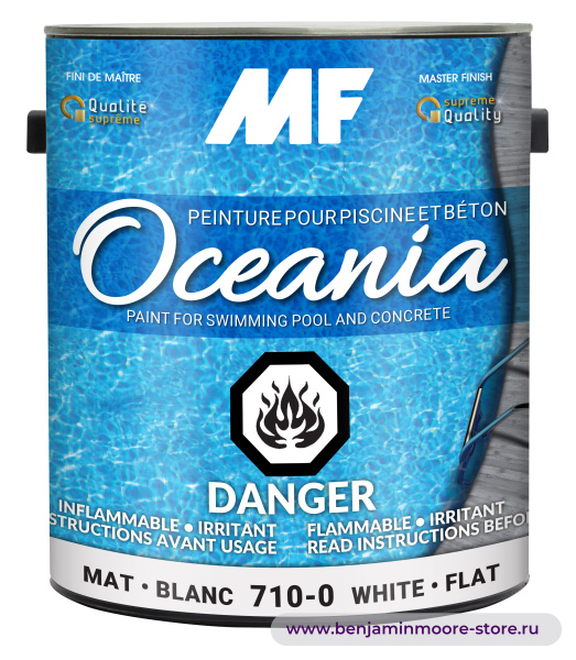 Краска MF Oceania Swimming Pool Paint краска для бассейнов					 — фото | www.benjaminmoore-store.ru