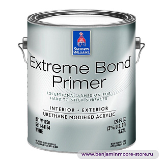 Грунтовка Sherwin-Williams Extreme Bond Primer / Шервин-Вильямс Экстрим Бонд Праймер адгезионный грунт для сложных поверхностей, для внутренних и наружных работ