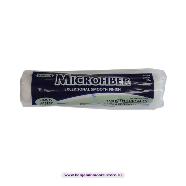 Малярный валик Pintar MF9514 микрофибра, 240 мм, ворс 6 мм — фото | www.benjaminmoore-store.ru