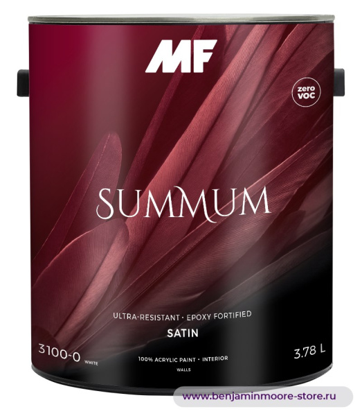 MF Summum 3100 Satin / МФ Суммум 3100  акриловая краска премиального качества — фото | www.benjaminmoore-store.ru