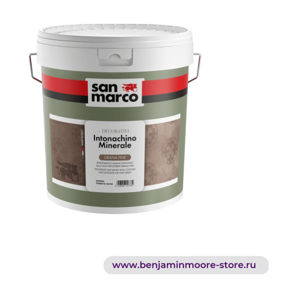 San Marco Intonachino Minerale Fine Grain настенное минеральное покрытие для внутренних и внешних работ — фото | www.benjaminmoore-store.ru