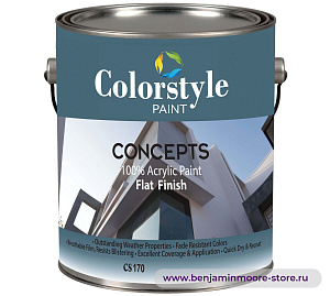 Colorstyle CS 170 Concepts Acrylic Flat краска для наружных работ в цвете OC-136 Celery Salt