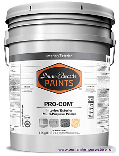 Грунтовка Dunn-Edwards PRO-COM® Multi-Purpose Primer PCMP00 / Данн-Эдвардс Про-Ком Мульти-Пёрпос Праймер многоцелевой грунт для внутренних и наружных работ