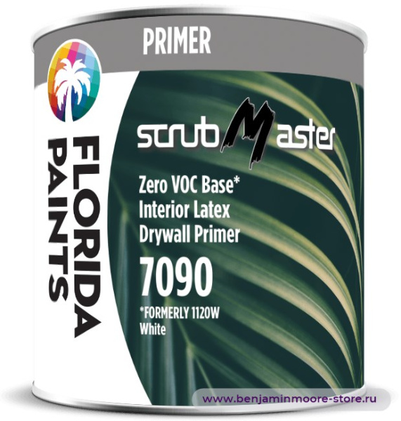 Грунтовка Florida Paints ScrubMaster Drywall Primer 7090 / Флорида Пэйнтс СкрабМастер Драйвол Праймер 7090 грунт для гипсокартона с нулевым содержанием ЛОС, для внутренних работ — фото | www.benjaminmoore-store.ru