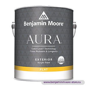 Benjamin Moore 629 Aura® Exterior Flat Finish Матовое покрытие  в цвете 0371 Fiorito
