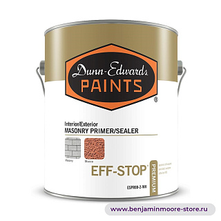Грунтовка Dunn-Edwards EFF-STOP® Premium ESPR00 / Данн-Эдвардс Эфф-Стоп Премиум грунт-герметик по кладке, усиленный эпоксидом, для внутренних и наружных работ