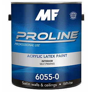 Краска MF 6055 Proline Blue  полуматовая краска для стен и потолков в цвете OC-136 Celery Salt