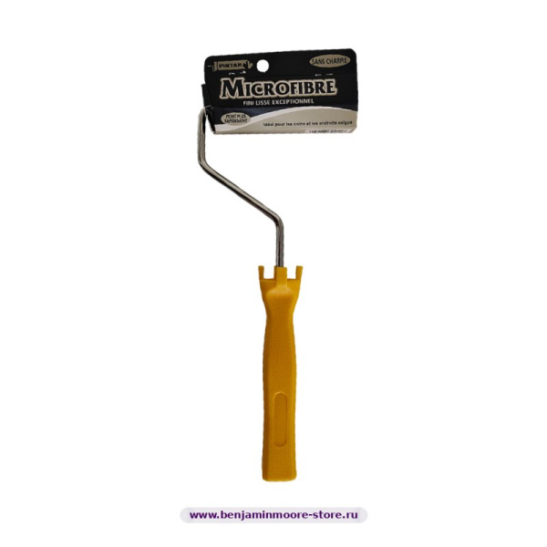 Малярный валик Pintar MJ4411 микрофибра, 100 мм, ворс 10 мм — фото | www.benjaminmoore-store.ru