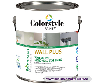 Грунтовка Colorstyle CS 192 Wall Plus Eco Prime / Колорстайл CS 192 Вол Плюс Эко Прайм микронизированный грунт-стабилизатор для внутренних и наружных работ