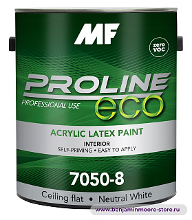 MF Paints Proline Eco 7050 Flat глубокоматовая краска для внутренних работ