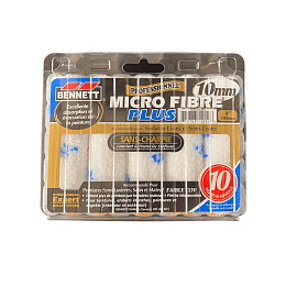 Мини-валики Bennett Micro Fibre Plus 100 мм, микрофибра, 10 шт.