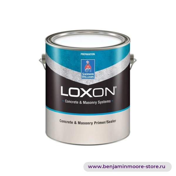 Sherwin-Williams Loxon® Concrete & Masonry Primer грунт для внутренних и наружных работ — фото | www.benjaminmoore-store.ru
