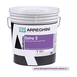 Краска Arreghini Extra 2 / Аррегини воздухопроницаемая моющаяся клеевая краска супер-покрытие для внутренних работ