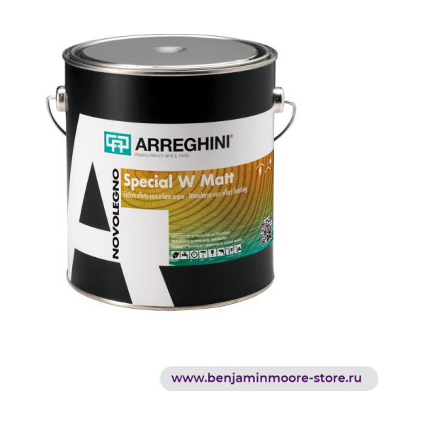 Arreghini Special W Matt отделка с восковым эффектом на водной основе — фото | www.benjaminmoore-store.ru
