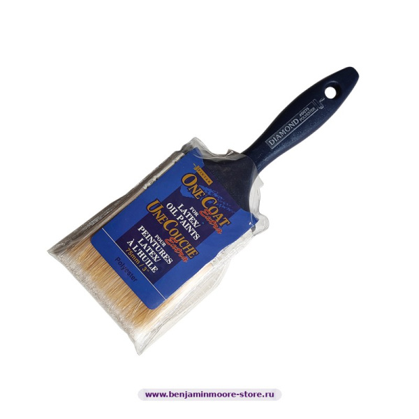 Малярная кисть Pintar D275 полиэстер, 75 мм, ворс 76 мм — фото | www.benjaminmoore-store.ru