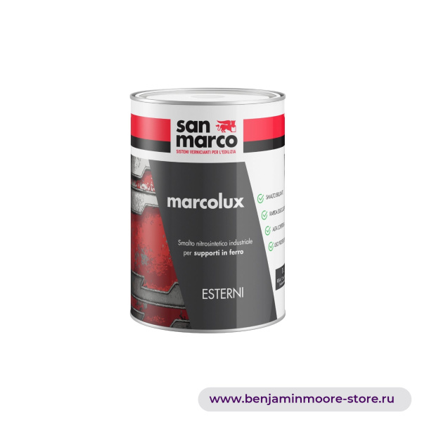 San Marco Marcolux промышленная нитросинтетическая эмаль — фото | www.benjaminmoore-store.ru