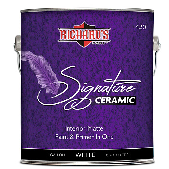 Краска Richards Eternity 320 Matte White Матовая полиуретановая краска 