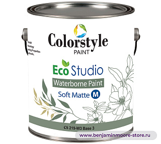 CS 219 EcoStyle Soft Matte матовая экологически чистая краска для стен