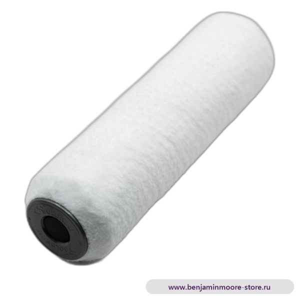 Валик Микрофибра Premium, длина ворса 9 мм, белая Boldrini, 250х48 мм — фото | www.benjaminmoore-store.ru