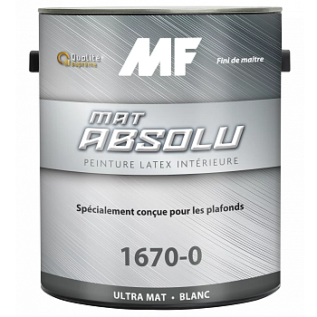 Краска MF 1670 Absolut Flat Глубокоматовая краска для стен и потолков