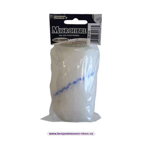 Малярный валик Pintar MF44HI микрофибра, 100 мм, ворс 10 мм — фото | www.benjaminmoore-store.ru