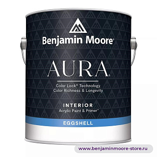 Benjamin Moore 524 Aura® Eggshell Finish Краска с блеском «яичная скорлупа»