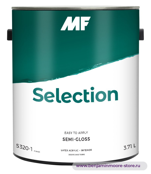 MF Paints Selection 5320 Semi-Gloss полуглянцевая краска для внутренних работ — фото | www.benjaminmoore-store.ru