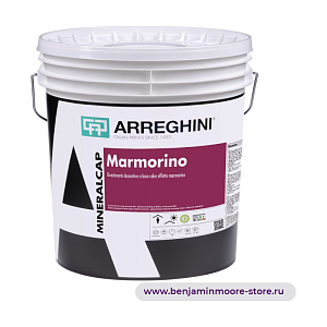 Декоративная штукатурка Arreghini Marmorino Bianco в цвете MC-059 MineralCap: Marmorino, Travertino, Grassello