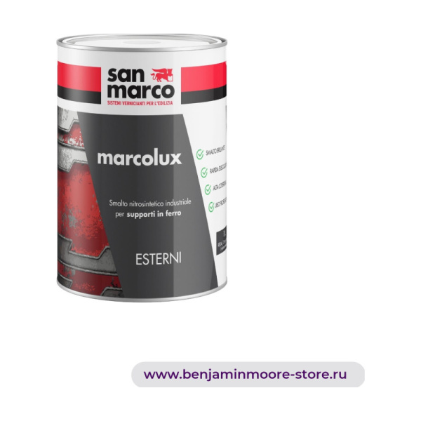 San Marco Marcolux промышленная нитросинтетическая эмаль — фото | www.benjaminmoore-store.ru