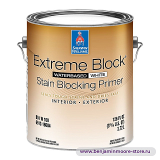 Грунтовка Sherwin-Williams Extreme Block Primer / Шервин-Вильямс Экстрим Блок Праймер пятноблокирующий грунт для внутренних и наружных работ