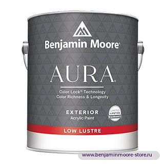 Benjamin Moore 634 Aura® Exterior Low Lustre Finish Покрытие с низкой степенью блеска  
