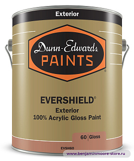 Dunn-Edwards EVERSHIELD® Gloss EVSH60 глянцевая краска для наружных работ
