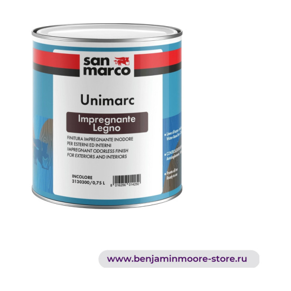 San Marco Unimarc Impregnante Legno пропитка защитная для дерева без запаха для наружных и внутренних работ — фото | www.benjaminmoore-store.ru