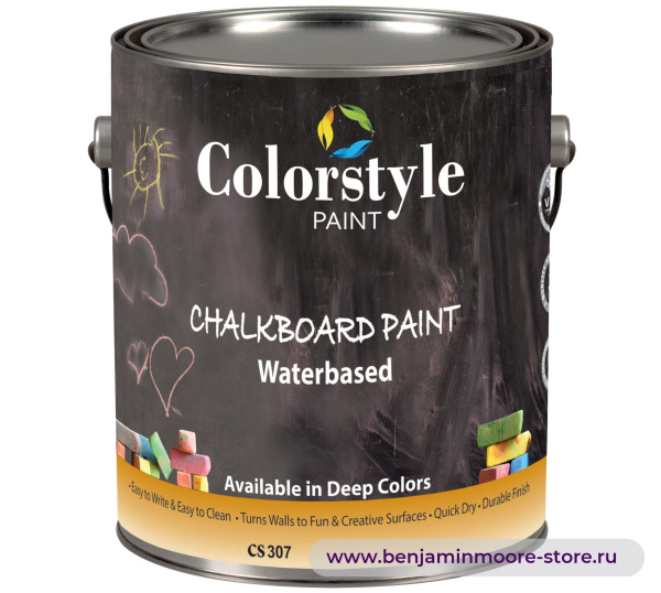 Colorstyle CS 307 Chalkboard Paint краска для внутренних работ — фото | www.benjaminmoore-store.ru