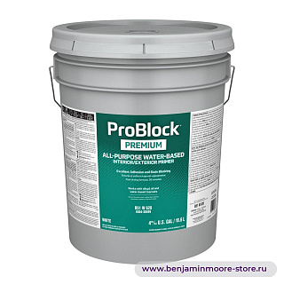 Грунтовка Sherwin-Williams ProBlock® Premium All-Purpose Primer / Шервин-Вильямс ПроБлок Премиум Ол-Пёрпос Праймер универсальный водный грунт для внутренних и наружных работ