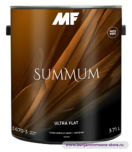 Краска MF 3670 Summum Ultra Flat Finish Краска для потолков в цвете OC-136 Celery Salt