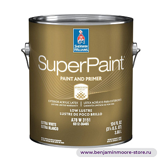 Sherwin-Williams SuperPaint® Exterior Low Lustre краска с низким блеском для наружных работ