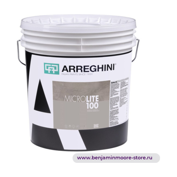 Arreghini Microlite 100 мелкозернистое покрытие для создания бесшовных поверхностей с использованием декоративной системы MICROLITE — фото | www.benjaminmoore-store.ru