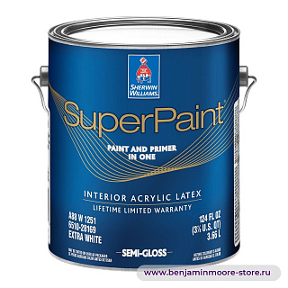 Sherwin-Williams SuperPaint® Interior Semi-Gloss полуглянцевая краска для внутренних работ