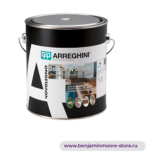 Пропитка Arreghini Dolomiti W Decking water-based protective finish for decking and exterior wooden structures / Аррегини пропитка