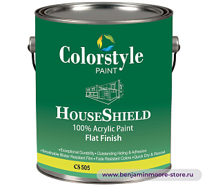 Colorstyle CS 505 Houseshield Acrylic Flat краска для наружных работ в цвете HC-128 Clearspring Green