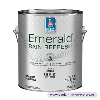 Sherwin-Williams Emerald® Rain Refresh Gloss глянцевая краска для наружных работ