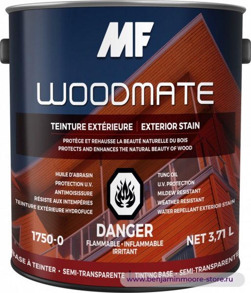 MF Paints Woodmate 1750 пропитка для наружных работ — фото | www.benjaminmoore-store.ru