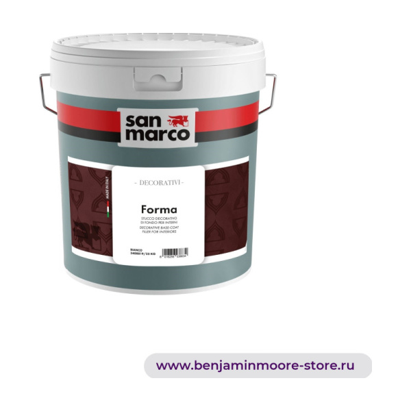 San Marco Forma декоративная штукатурка-основа для внутренних работ — фото | www.benjaminmoore-store.ru