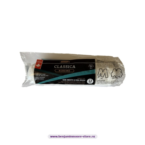 Малярный валик Pintar MW9512 микрофибра, 240 мм, ворс 12 мм — фото | www.benjaminmoore-store.ru