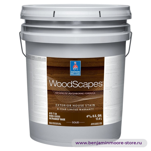 Sherwin-Williams WoodScapes® Solid Color Flat пропитка для наружных работ — фото | www.benjaminmoore-store.ru