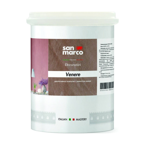 San Marco Venere декоративное покрытие с матовым эффектом замши — фото | www.benjaminmoore-store.ru